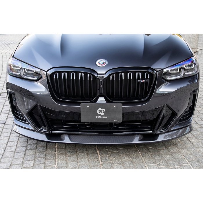 3D Design G01 X3 / G02 X4 LCI M-Sport Carbon Front Lip