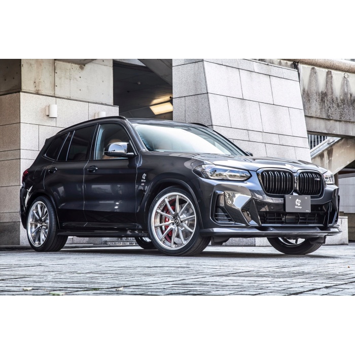 3D Design G01 X3 / G02 X4 LCI M-Sport Carbon Front Lip