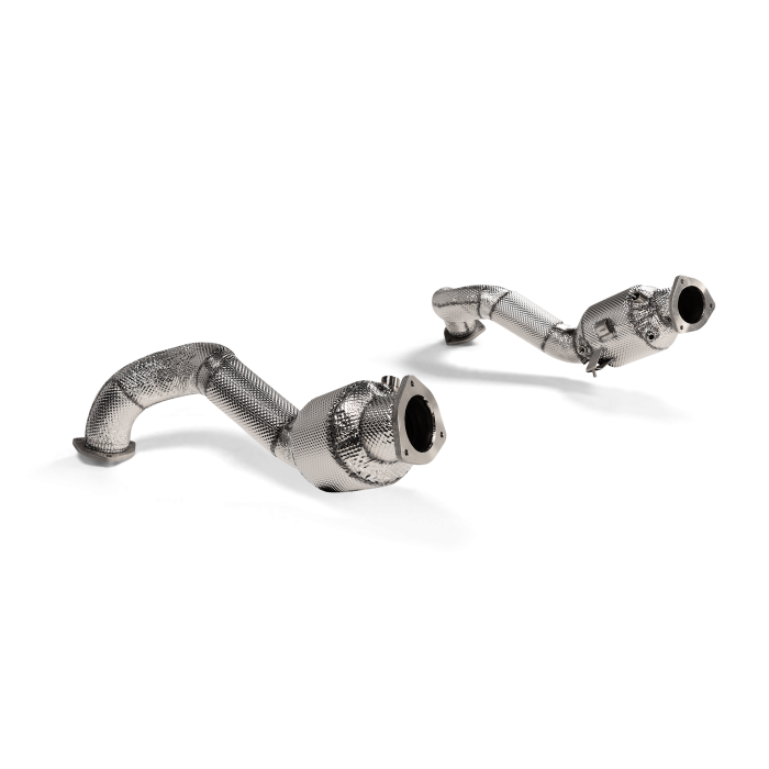 Akrapovic 718 Cayman GT4 RS (982) Link Pipe Set (Titanium)