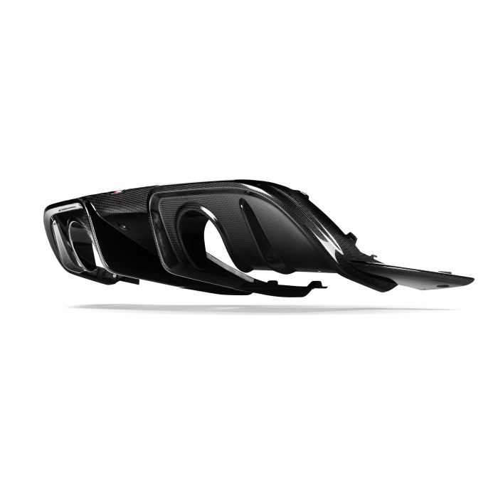 Akrapovic 718 Cayman GT4 RS (982) Carbon Rear Diffuser - Matte