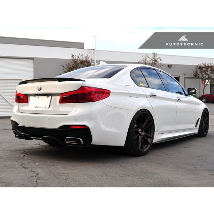 AutoTecknic F90 M5 / G30 5-Series Carbon Competition Extended-Kick Trunk Spoiler