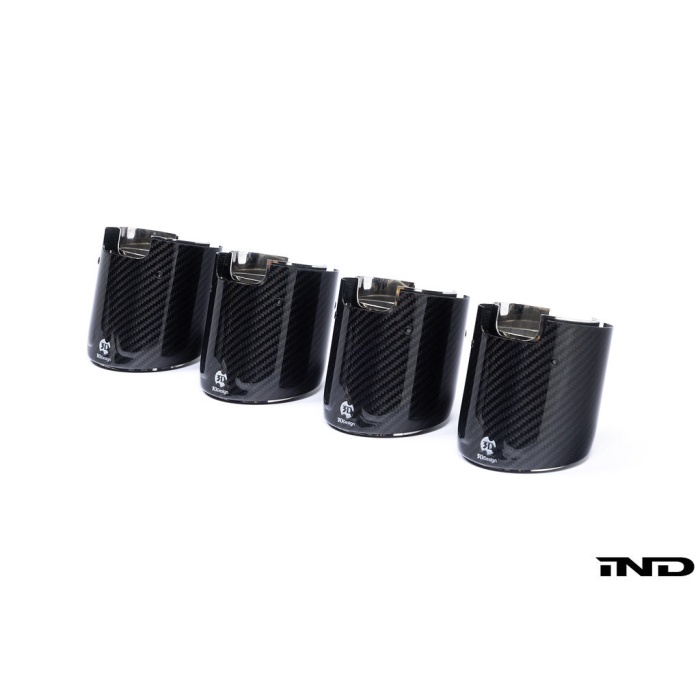 3D Design G8X / G9X Carbon Exhaust Tip Set