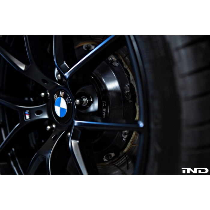 IND Gloss Black Floating Wheel Center Cap Set - 68mm