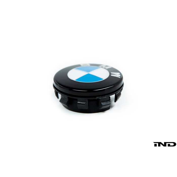 IND Gloss Black Floating Wheel Center Cap Set - 68mm