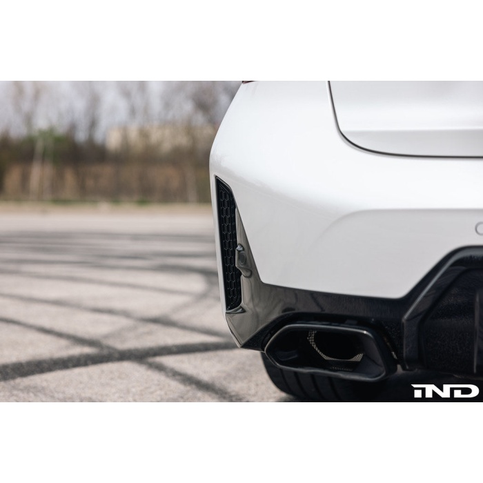 Acexxon G20 3-Series LCI M-Sport Rear Reflector Insert Set - Honeycomb