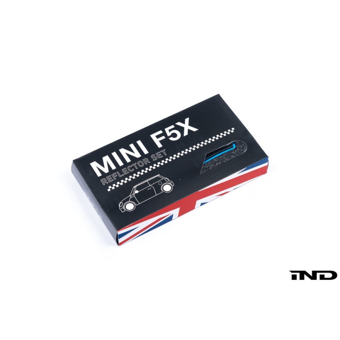 IND F5X Mini Cooper Front Reflector Delete Set