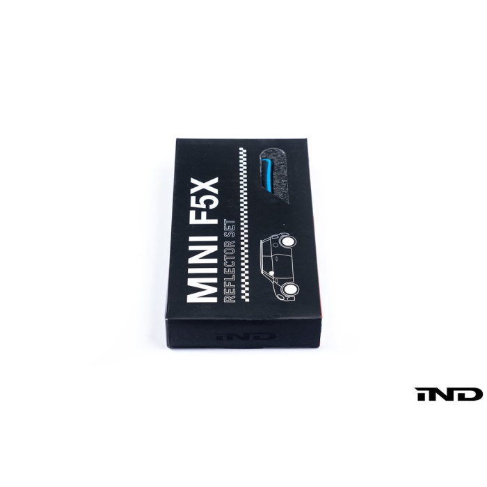 IND F5X Mini Cooper Front Reflector Delete Set
