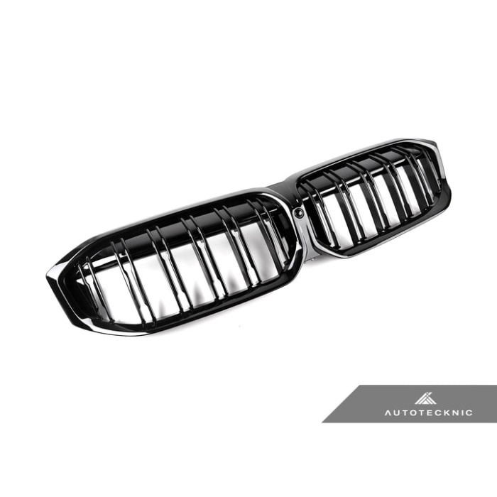 AutoTecknic G20 3-Series LCI Dual-Slat Front Grille - Gloss Black