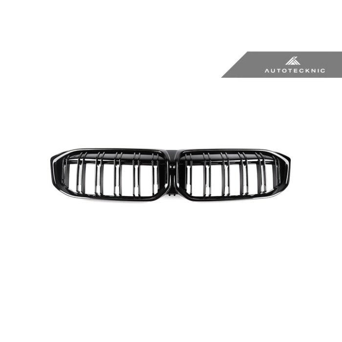 AutoTecknic G20 3-Series LCI Dual-Slat Front Grille - Gloss Black