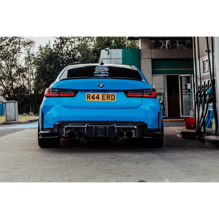 MHC G8X M3 / M4 DF1 LED Carbon Rear Diffuser