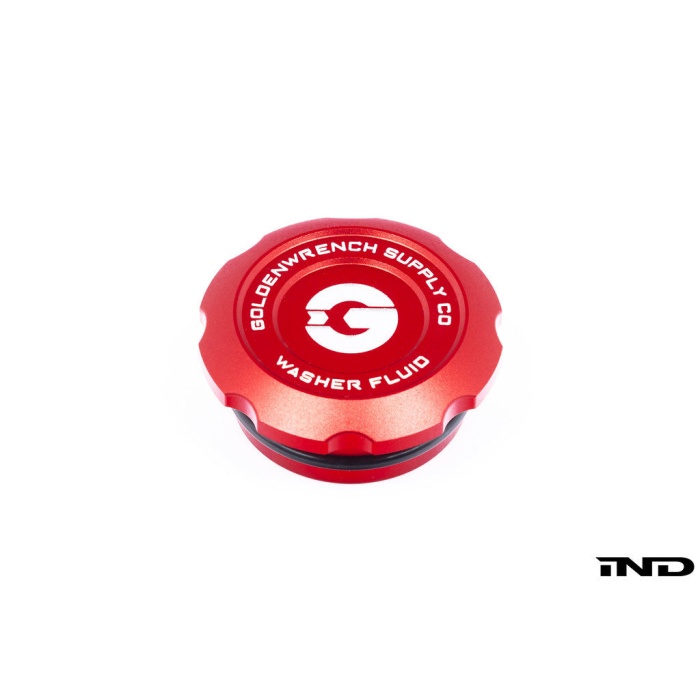 Goldenwrench Blackline Performance Toyota GR Corolla Washer Fluid Cap - Edition Red