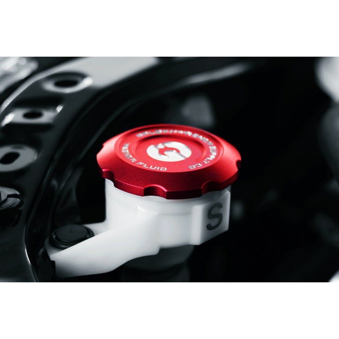 Goldenwrench Blackline Performance Toyota GR Corolla Washer Fluid Cap - Edition Red