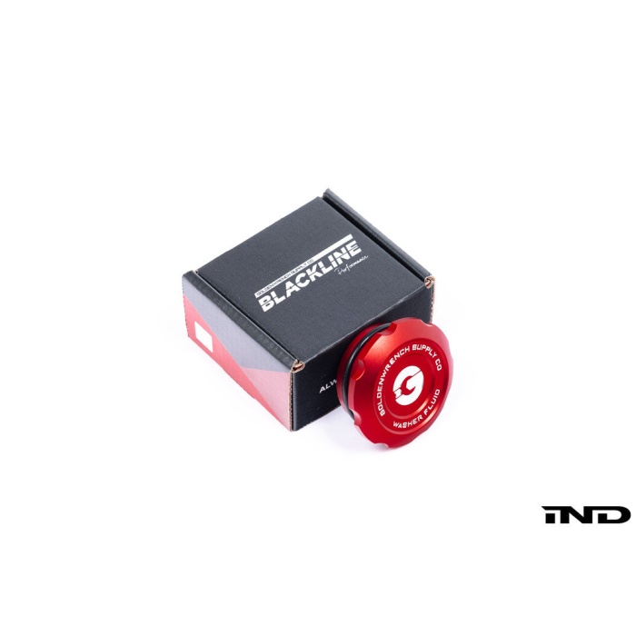 Goldenwrench Blackline Performance Toyota GR Corolla Washer Fluid Cap - Edition Red