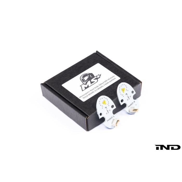 Motorsport+ Tesla Model 3 / Y Race Style Yellow DRL LED Module Set