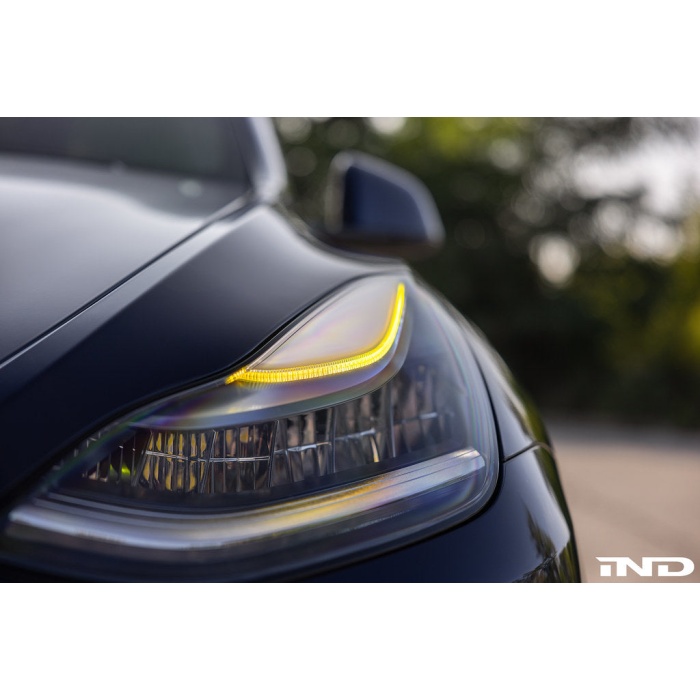 Motorsport+ Tesla Model 3 / Y Race Style Yellow DRL LED Module Set