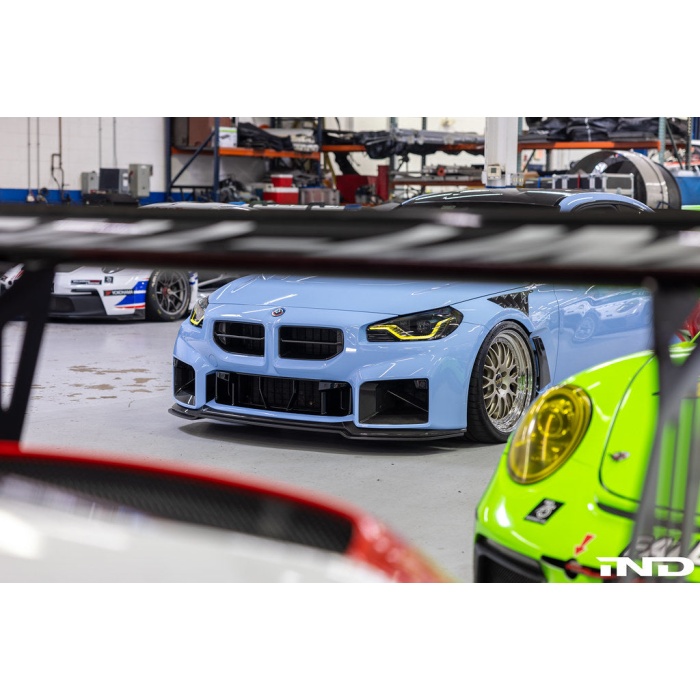 Alpha-N G87 M2 Carbon Adjustable Front Lip - Class 3