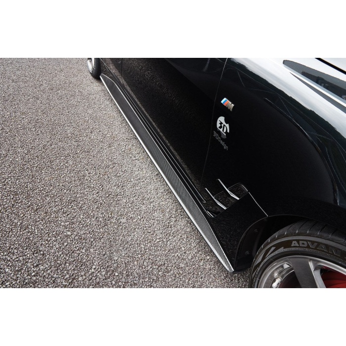 3D Design G26 4-Series Gran Coupe / i4 M-Sport Carbon Side Skirt Set