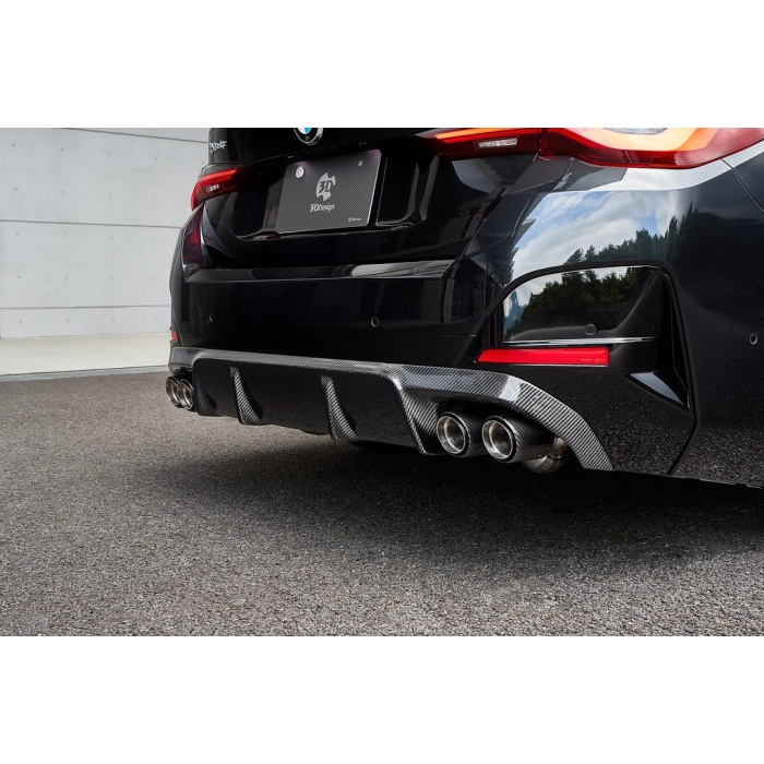 3D Design G26 4-Series Gran Coupe / i4 M-Sport Carbon Rear Diffuser