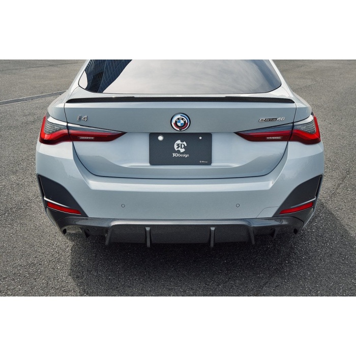 3D Design G26 4-Series Gran Coupe / i4 M-Sport Carbon Rear Trunk Spoiler