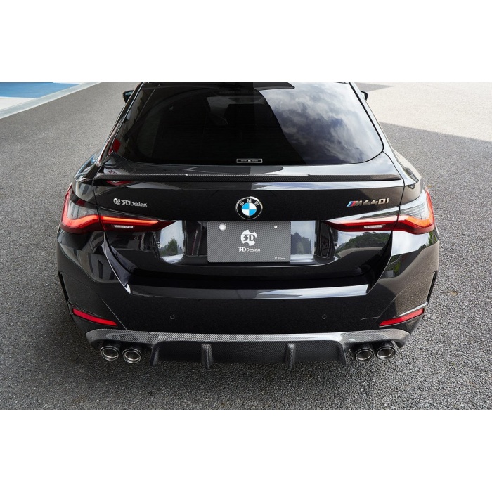 3D Design G26 4-Series Gran Coupe / i4 M-Sport Carbon Rear Trunk Spoiler