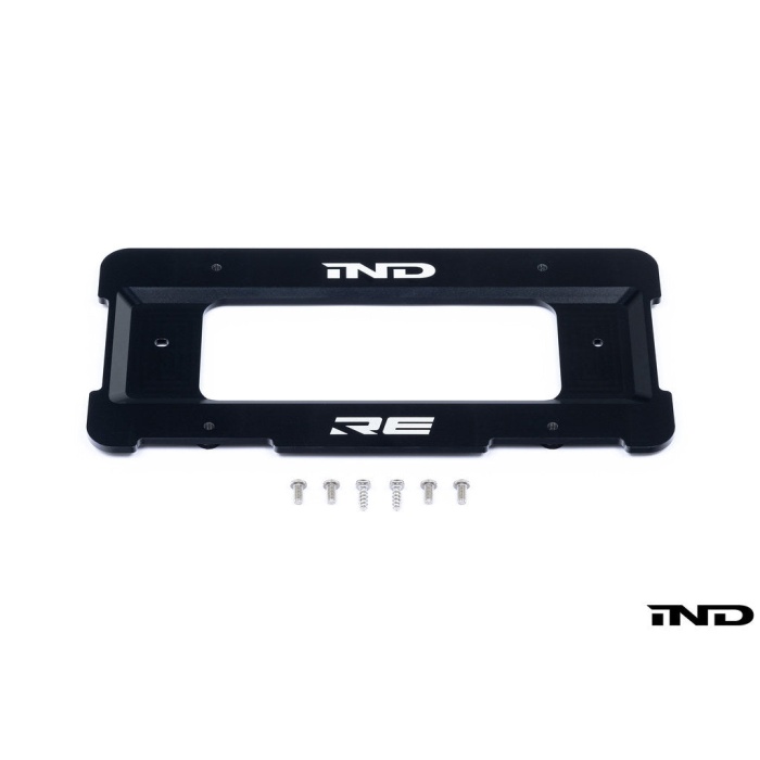 Rogue Engineering x IND BMW CNC Billet License Plate Bracket