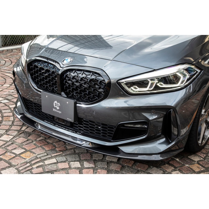 3D Design F40 1-Series M-Sport Carbon Front Lip