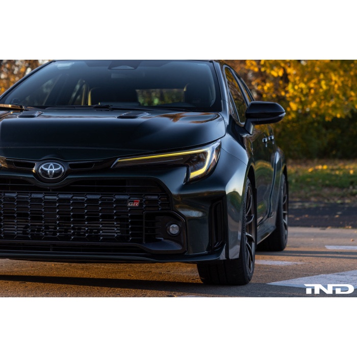 Motorsport+ E210 GR Corolla Race Style Yellow DRL LED Module Set - V2