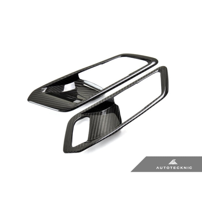Autotecknic G8X M3 / M4 Dry Carbon Interior Door Handle Trim Set