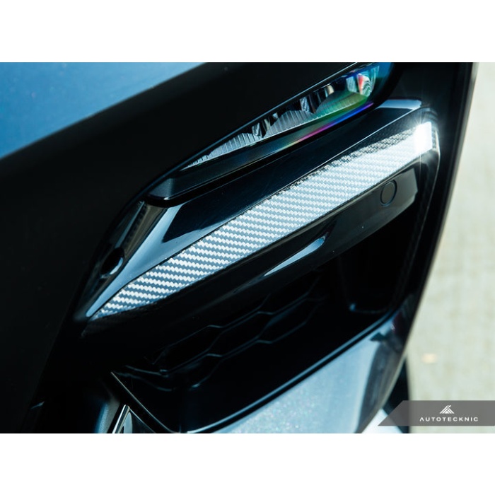 AutoTecknic G01 X3 / G02 X4 M40i Pre-LCI Carbon Front Bumper Trim Set