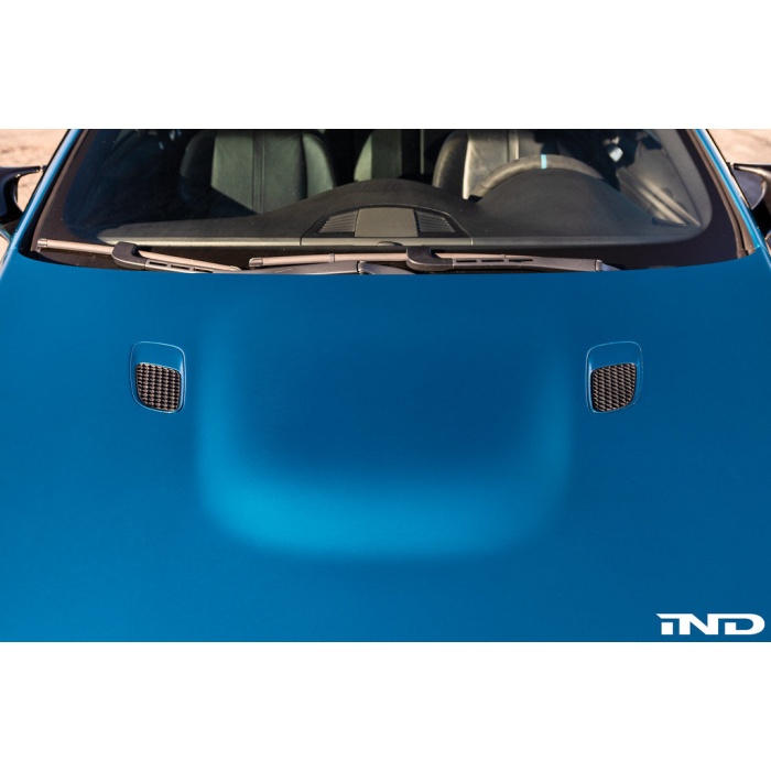 BMW E9X M3 Hood Vent Mesh Set