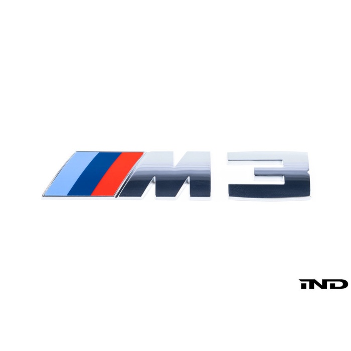 BMW F80 M3 OE Chrome Trunk Emblem