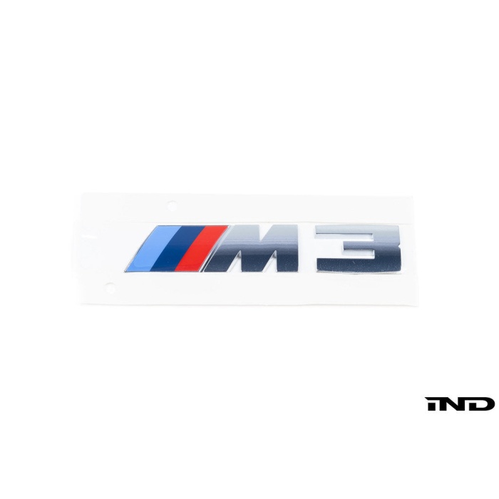 BMW F80 M3 OE Chrome Trunk Emblem