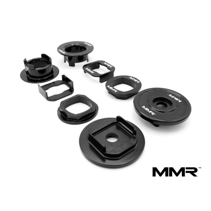 MMX Performance F2X / F3X Billet Rear Subframe Insert Set