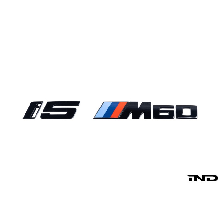 IND G60 i5 M60 Painted Trunk Emblem