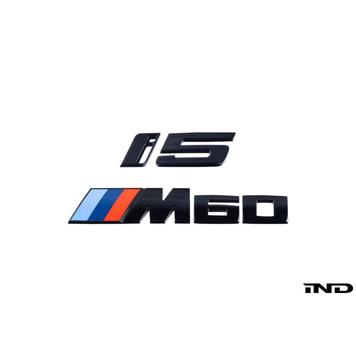 IND G60 i5 M60 Painted Trunk Emblem