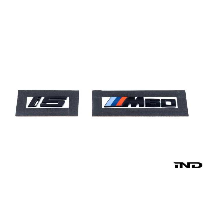 IND G60 i5 M60 Painted Trunk Emblem