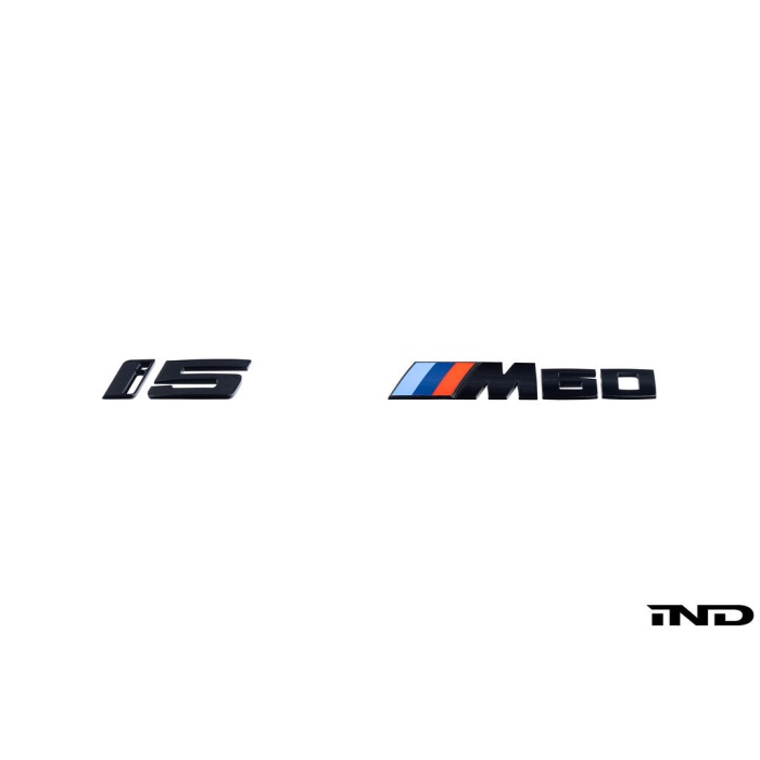 IND G60 i5 M60 Painted Trunk Emblem
