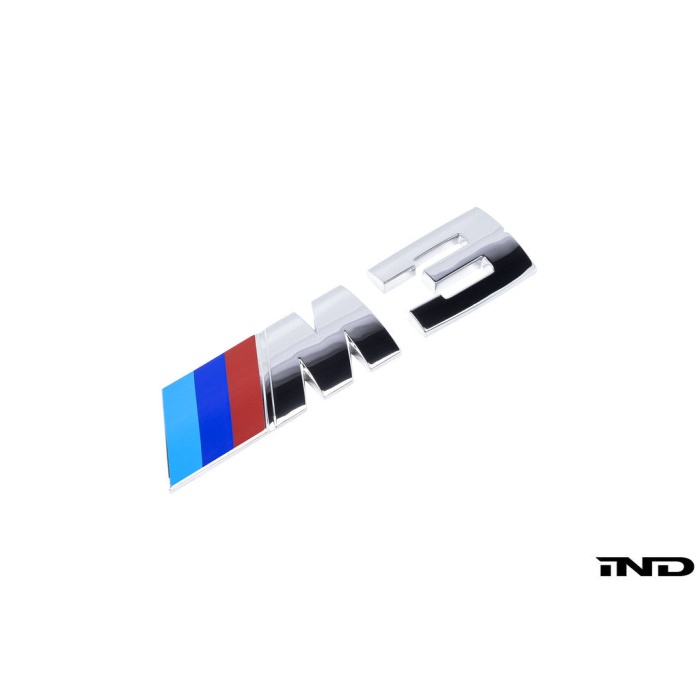 BMW E46 M3 OE Chrome Trunk Emblem