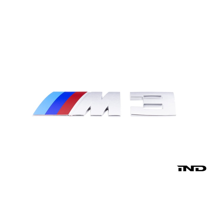 BMW E46 M3 OE Chrome Trunk Emblem