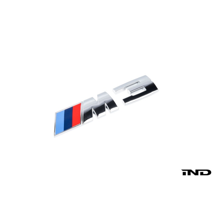 BMW E9X M3 OE Chrome Trunk Emblem