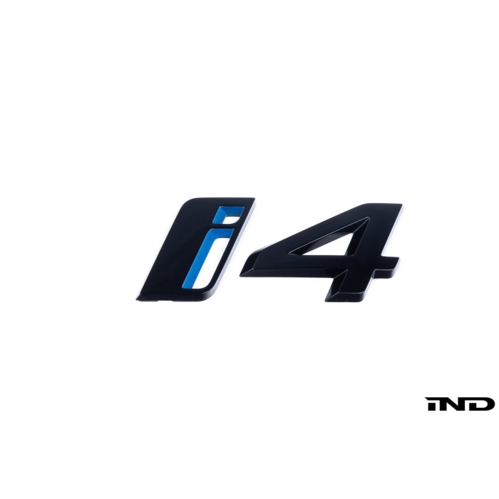 BMW G26 i4 Trunk Emblem - Gloss Black