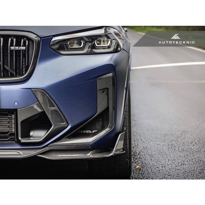 AutoTecknic F97 X3M / F98 X4M LCI Carbon Front Bumper Air Vent Set