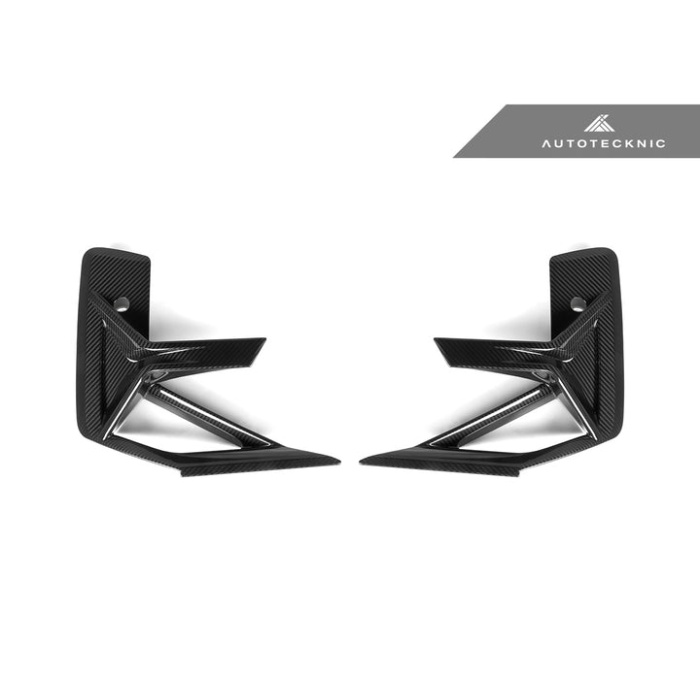 AutoTecknic F97 X3M / F98 X4M LCI Carbon Front Bumper Trim Set