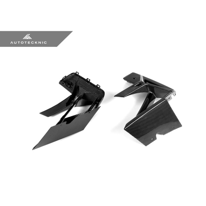 AutoTecknic F97 X3M / F98 X4M LCI Carbon Front Bumper Trim Set