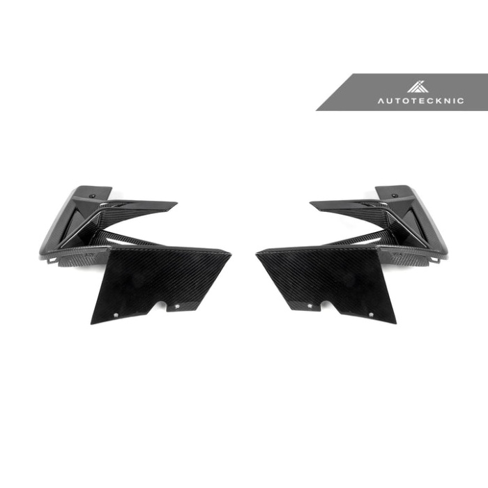 AutoTecknic F97 X3M / F98 X4M LCI Carbon Front Bumper Trim Set