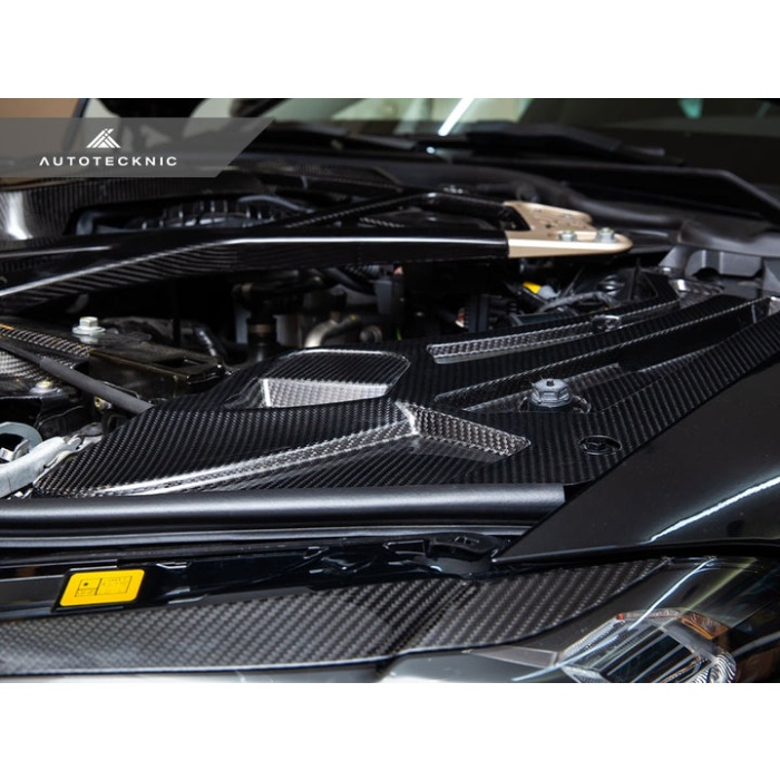 AutoTecknic G8X M3 / M4 Dry Carbon Engine Bay Trim Set - V2