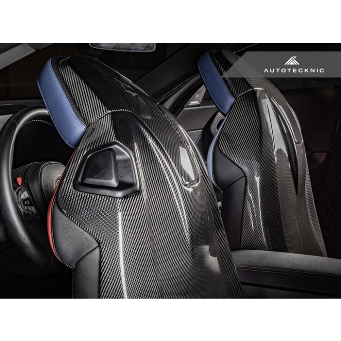 AutoTecknic G82 / G83 M4 Dry Carbon Full Seat Back Cover Set