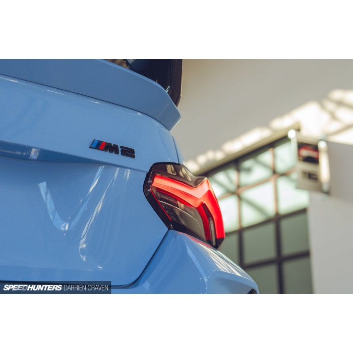 IND G87 M2 Gloss Black Painted Front Grille and Trunk Emblem Package