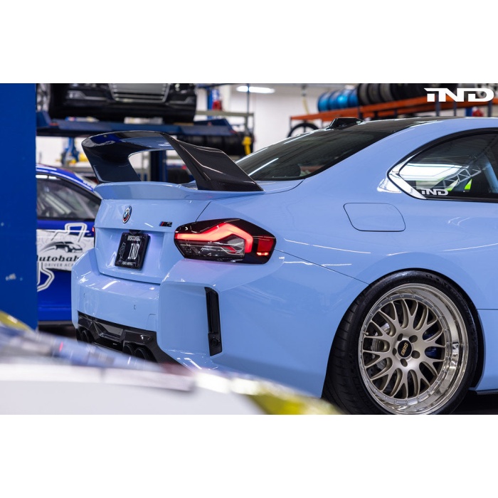 IND G87 M2 Gloss Black Painted Front Grille and Trunk Emblem Package