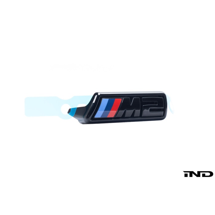 IND G87 M2 Gloss Black Painted Front Grille and Trunk Emblem Package